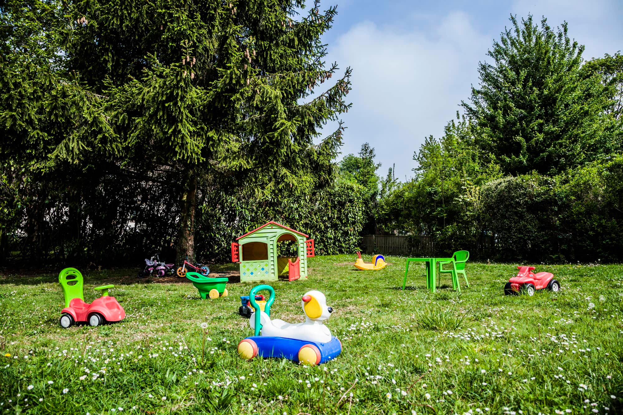 Diaporama de la crèche de Coupvray : Espaces extérieurs