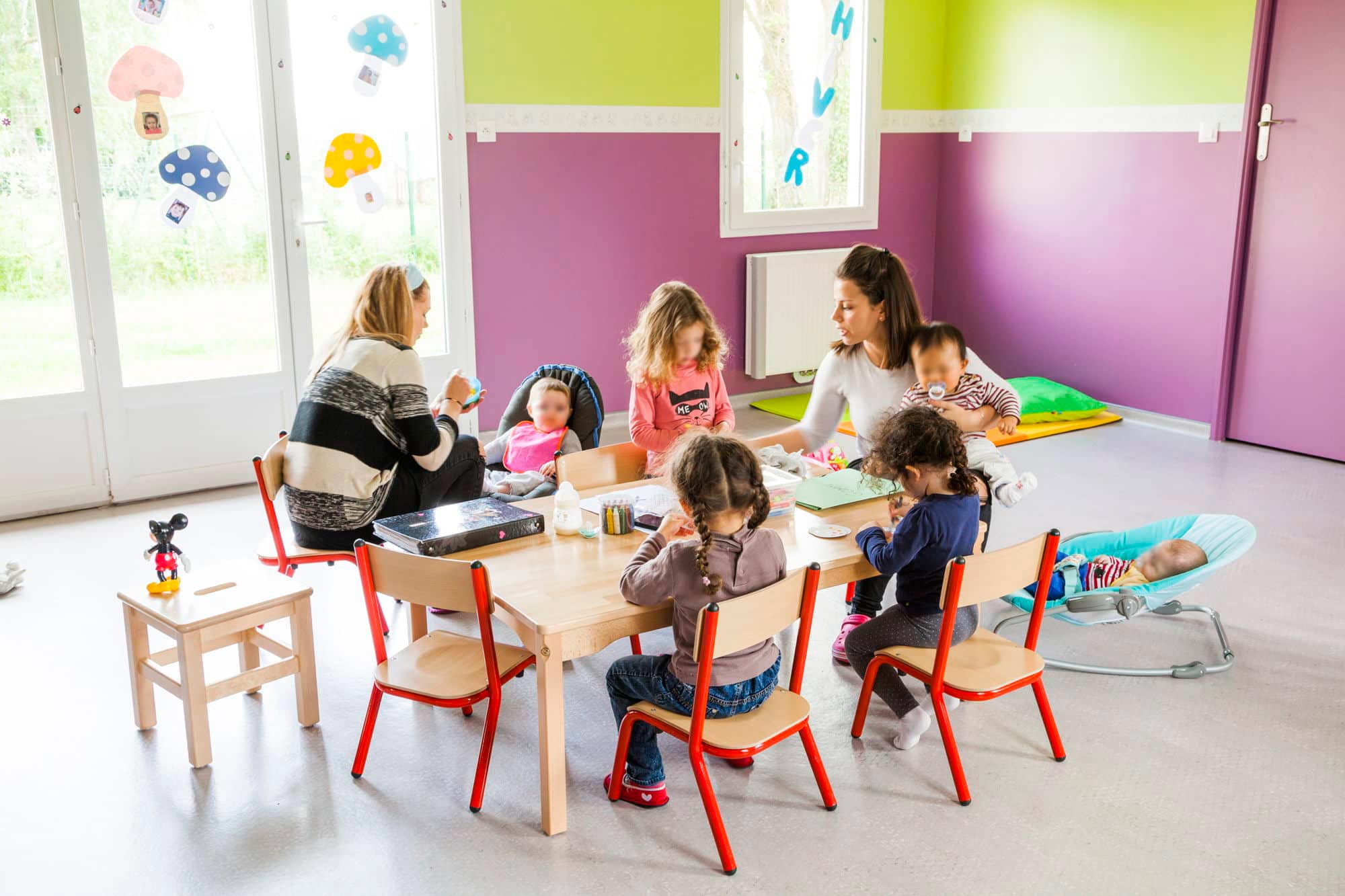 Diaporama de la crèche de Coutevroult : Équipements
